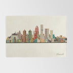 louisville kentucky skyline Rug Gallery Image 2