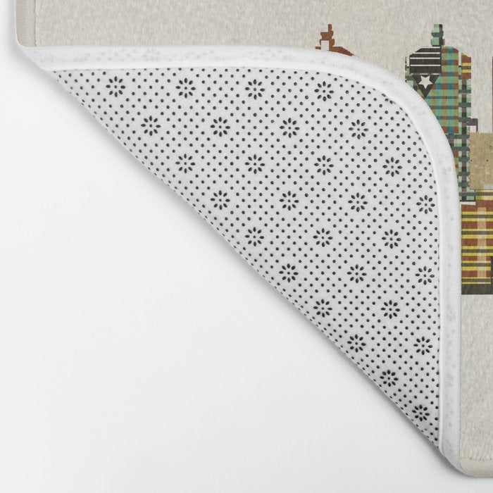 louisville kentucky skyline Bath Mat Gallery Image 2