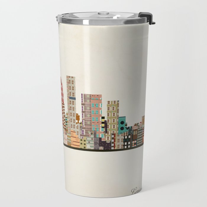 louisville kentucky skyline Travel Mug Gallery Image 2