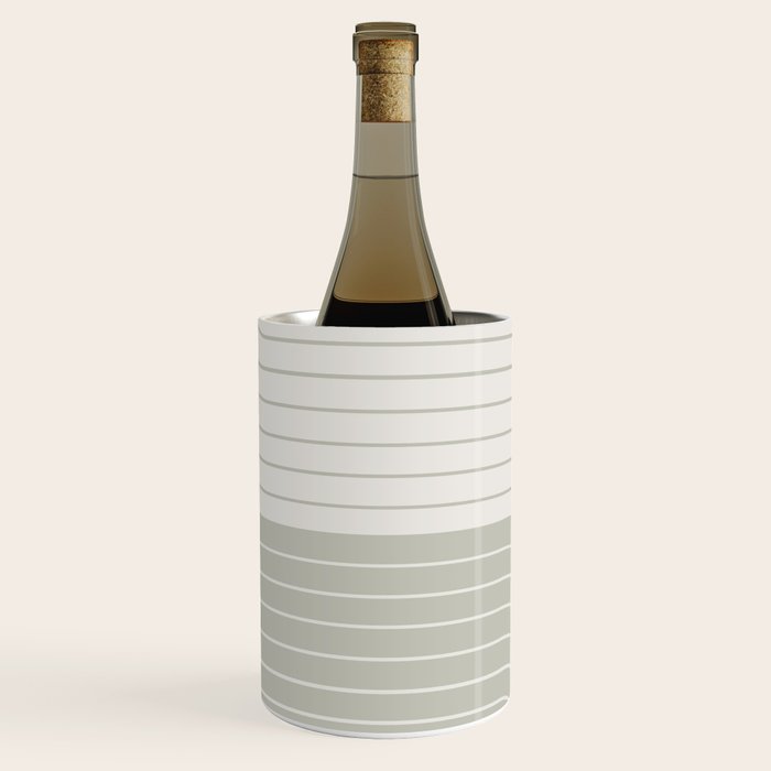 Two Tone Line Curvature LXIII Wine Chiller Gallery Image 1
