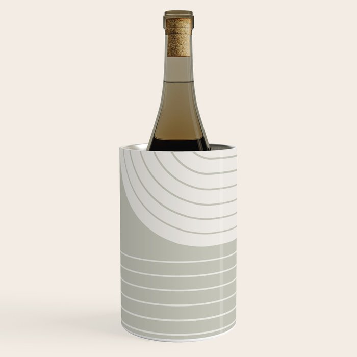 Two Tone Line Curvature LXIII Wine Chiller Gallery Image 2