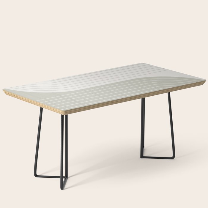 Two Tone Line Curvature LXIII Coffee Table Gallery Image 1