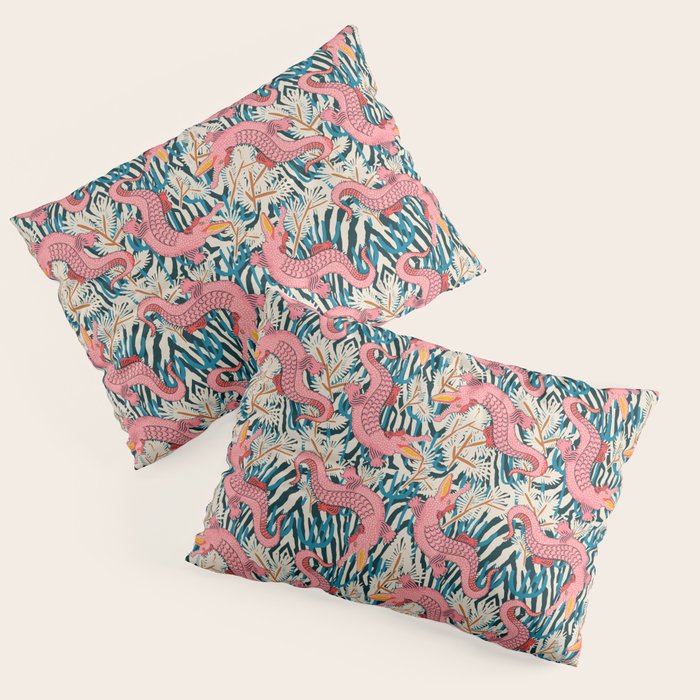 BAZAAR COSMICA GATOR Pillow Sham Gallery Image 3