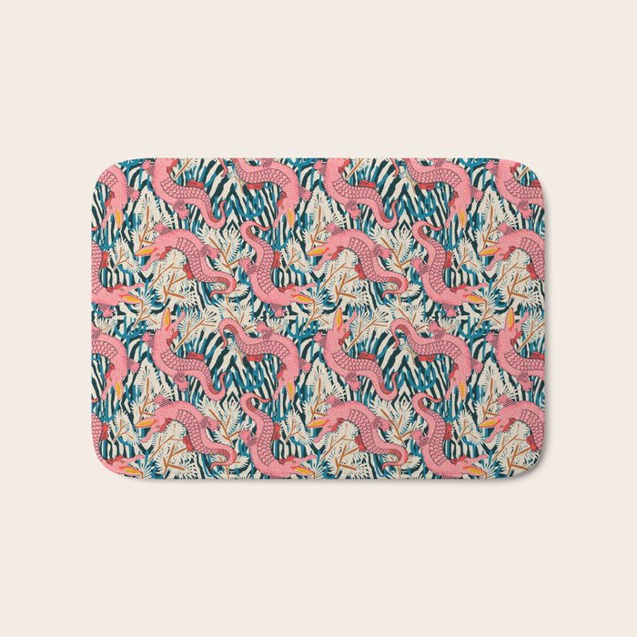 BAZAAR COSMICA GATOR Bath Mat Gallery Image 1