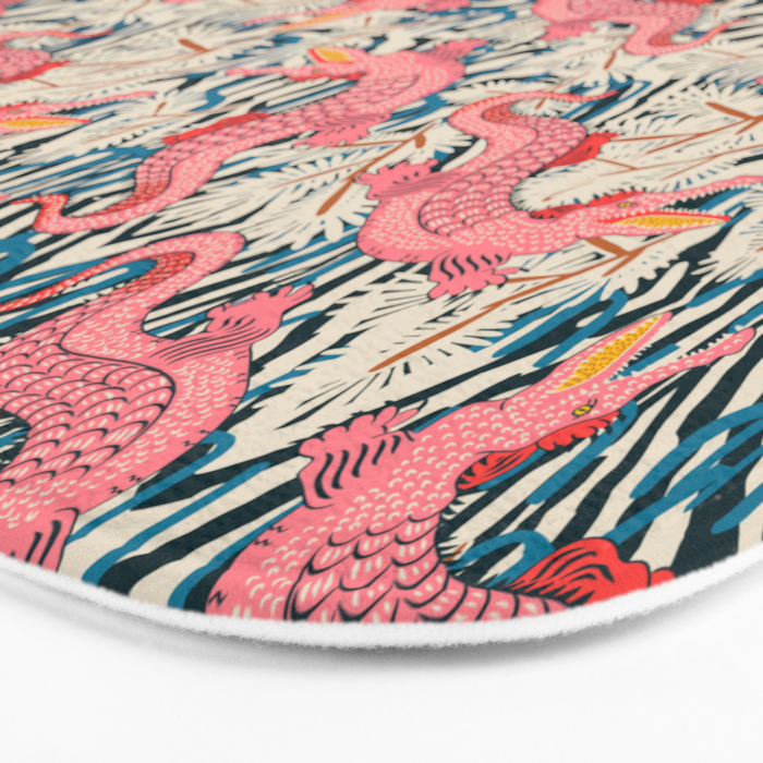 BAZAAR COSMICA GATOR Bath Mat Gallery Image 3