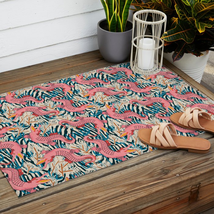 BAZAAR COSMICA GATOR Outdoor Rug Gallery Image 2