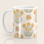 Marigold Block Print Coffee Mug Gallery Image 3