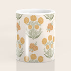 Marigold Block Print Coffee Mug Gallery Image 4
