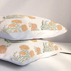 Marigold Block Print Pillow Sham Gallery Image 3