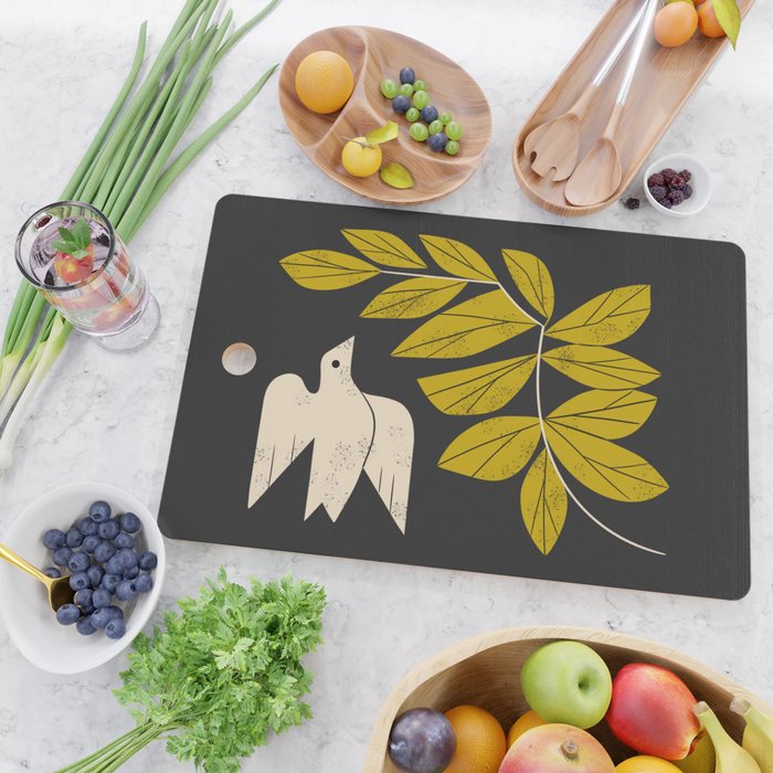 Dove and Branch Cutting Board Gallery Image 2