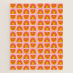 Vintage Rainbow Print Jigsaw Puzzle Gallery Image 1