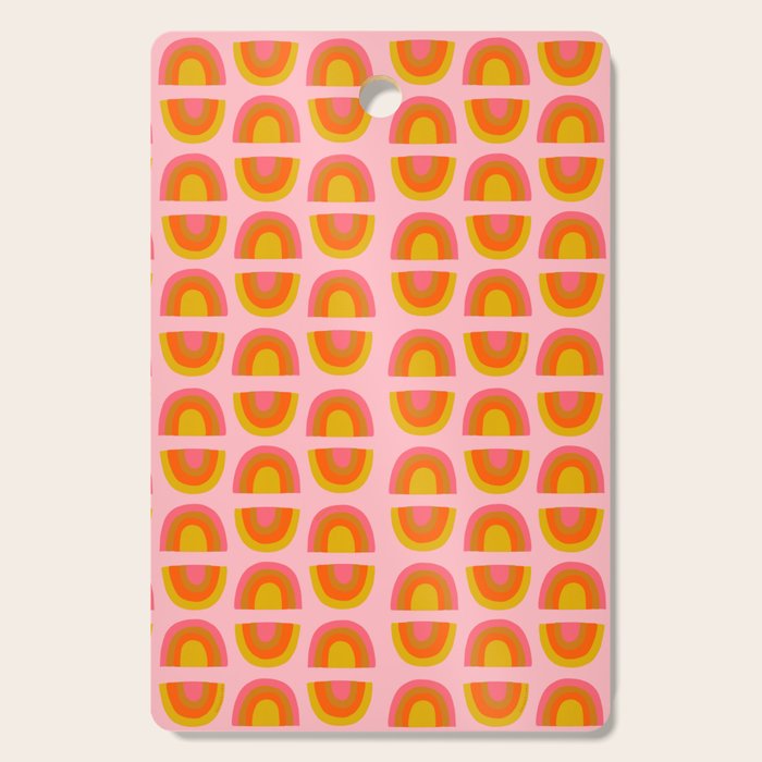 Vintage Rainbow Print Cutting Board Gallery Image 1
