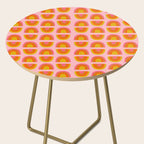 Vintage Rainbow Print Side Table Gallery Image 2