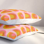 Vintage Rainbow Print Pillow Sham Gallery Image 3