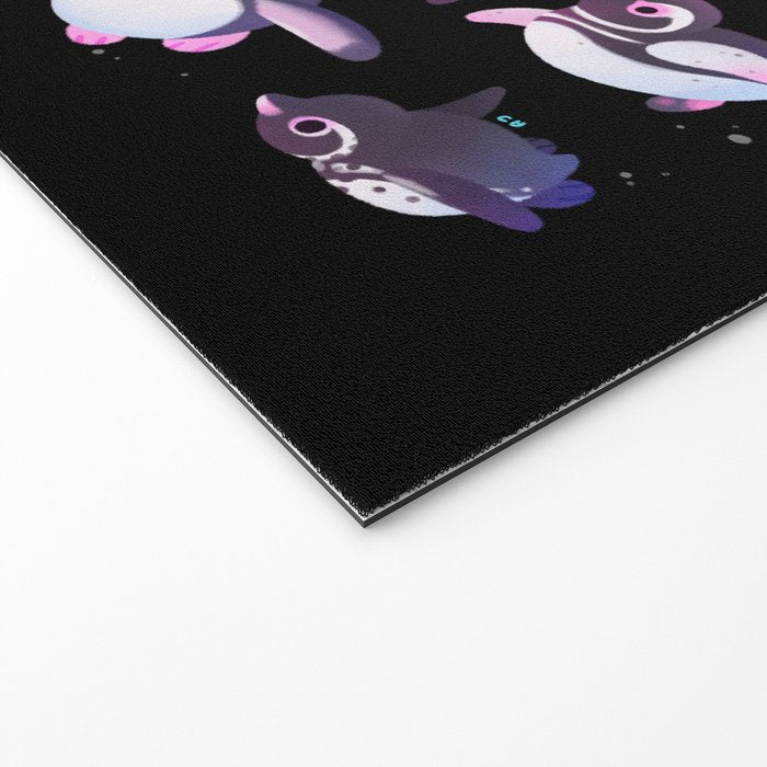 Penguin day - Name /dark Welcome Mat Gallery Image 2