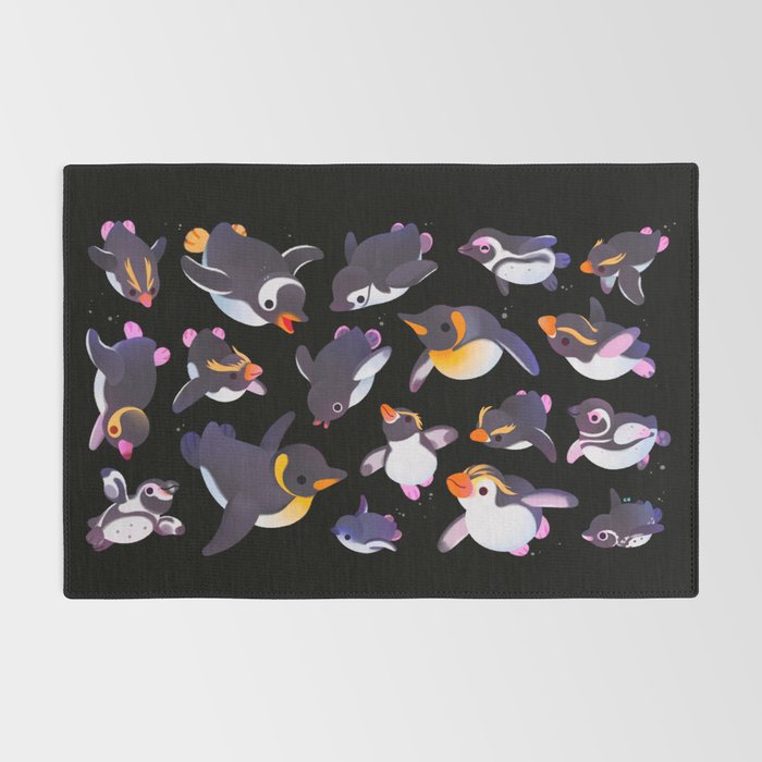 Penguin day - Name /dark Rug Gallery Image 2