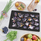 Penguin day - Name /dark Cutting Board Gallery Image 2