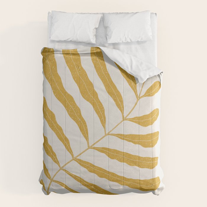 Yellow Plant Comforter Gallery Image 6