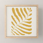 Yellow Plant Mini Art Print Gallery Image 1