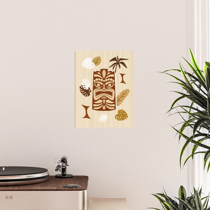 Tiki Time Brown Poster Gallery Image 2