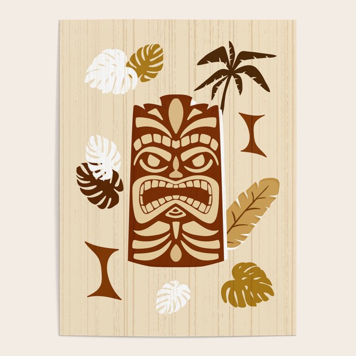 Tiki Time Brown Poster Gallery Image 4