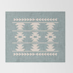 Southwestern Pattern 127 Throw Blanket Gallery Image 2