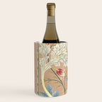 William Morris Antique Floral Embroidery Panel 1875 Wine Chiller Gallery Image 2