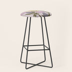 Goldfinch on Purple Thistles Stool Gallery Image 1