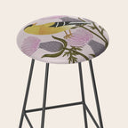 Goldfinch on Purple Thistles Stool Gallery Image 2