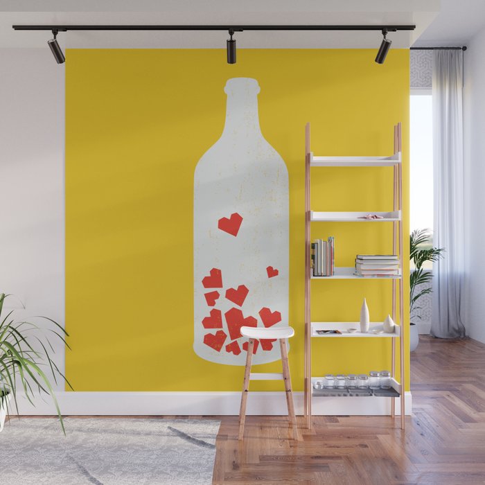 Message in a bottle Wall Mural Gallery Image 1