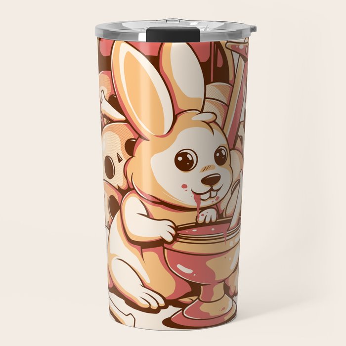 Death awaits you Travel Mug Gallery Image 1