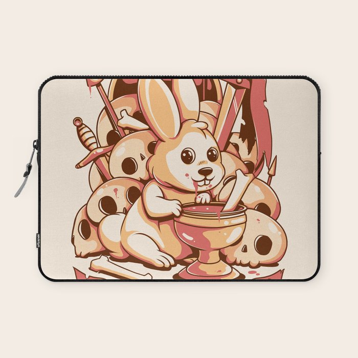 Death awaits you Laptop Sleeve Gallery Image 1