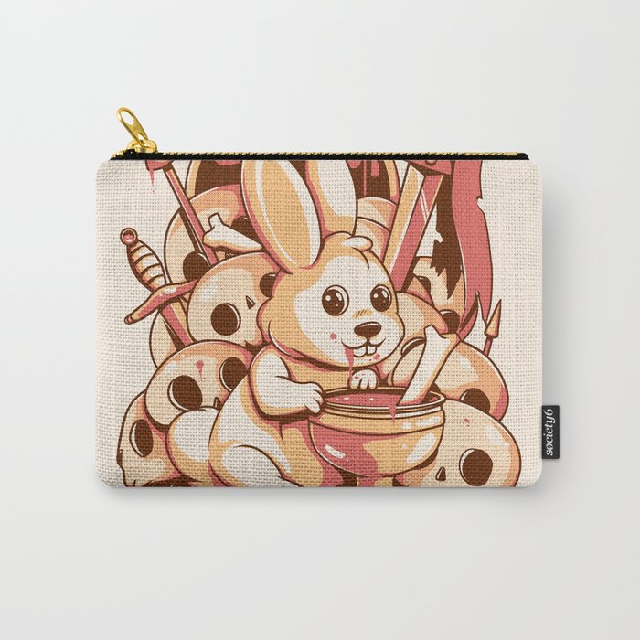 Death awaits you Carry All Pouch Gallery Image 1