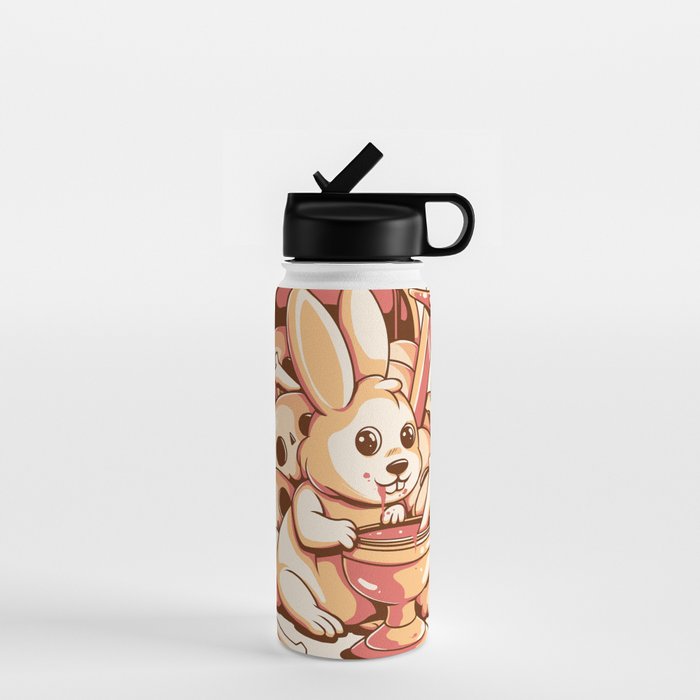 Death awaits you Water Bottle Gallery Image 1