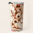 Death awaits you Travel Mug Gallery Image 3