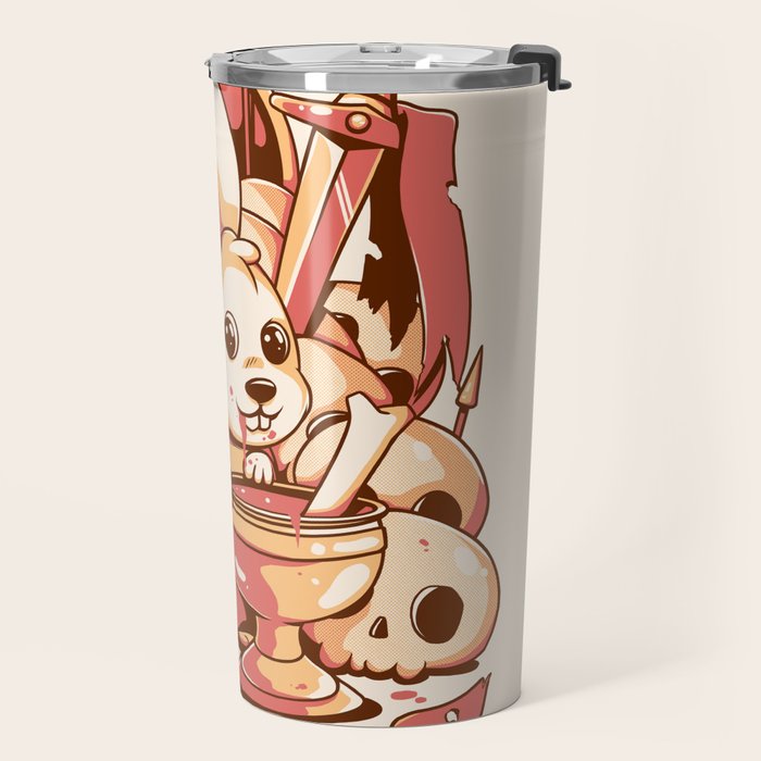Death awaits you Travel Mug Gallery Image 2