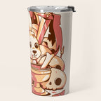 Death awaits you Travel Mug Gallery Image 2
