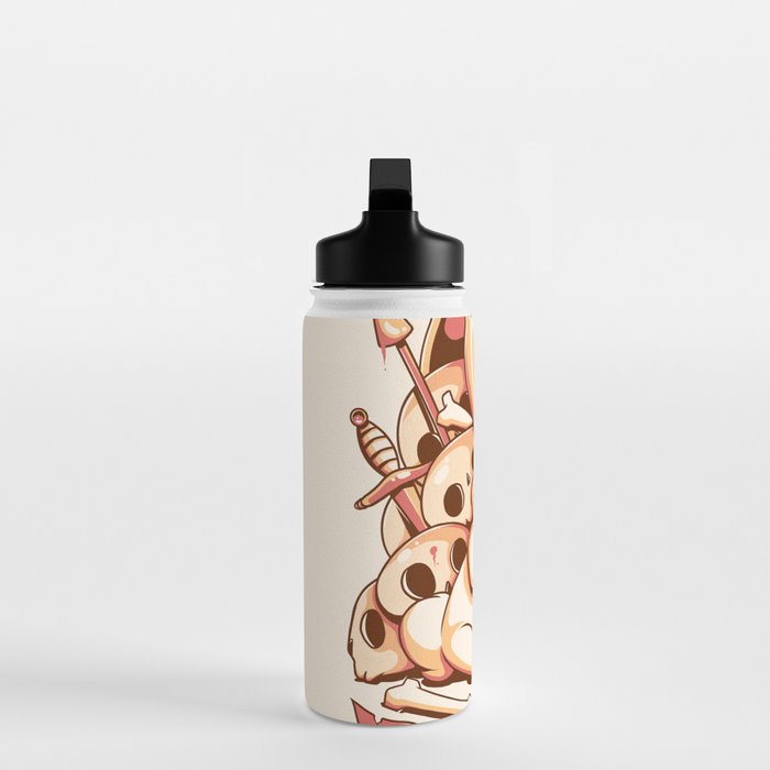 Death awaits you Water Bottle Gallery Image 3