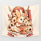 Death awaits you Wall Tapestry Gallery Image 4