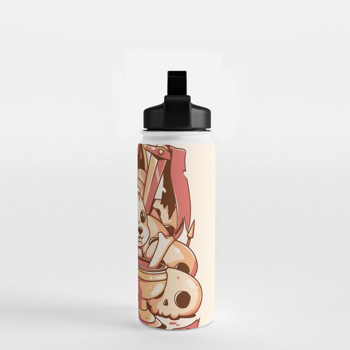 Death awaits you Water Bottle Gallery Image 2