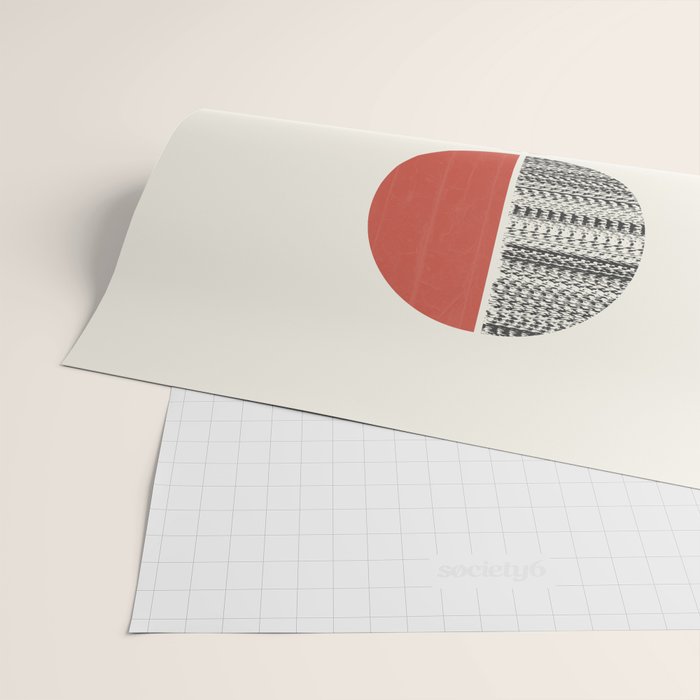 Minimalist circles Wrapping Paper Gallery Image 2