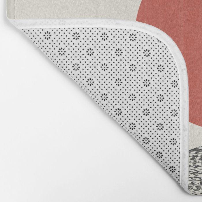 Minimalist circles Bath Mat Gallery Image 2
