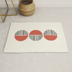 Minimalist circles Rug Gallery Image 1