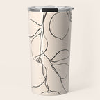 Minimal Lemons Travel Mug Gallery Image 1