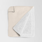 Minimal Lemons Throw Blanket Gallery Image 3