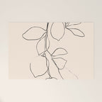 Minimal Lemons Welcome Mat Gallery Image 1