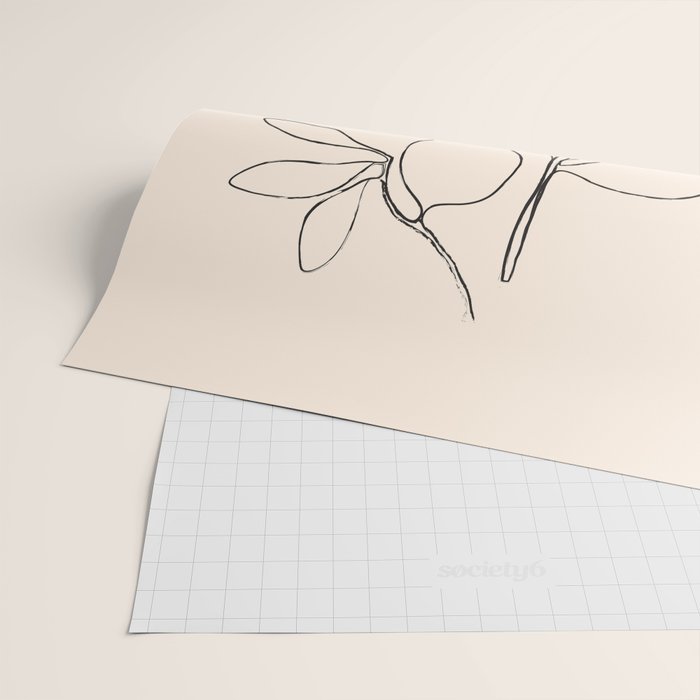Minimal Lemons Wrapping Paper Gallery Image 2