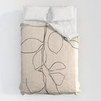 Minimal Lemons Comforter Gallery Image 6