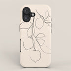 Minimal Lemons iPhone Case Gallery Image 1