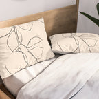 Minimal Lemons Pillow Sham Gallery Image 2